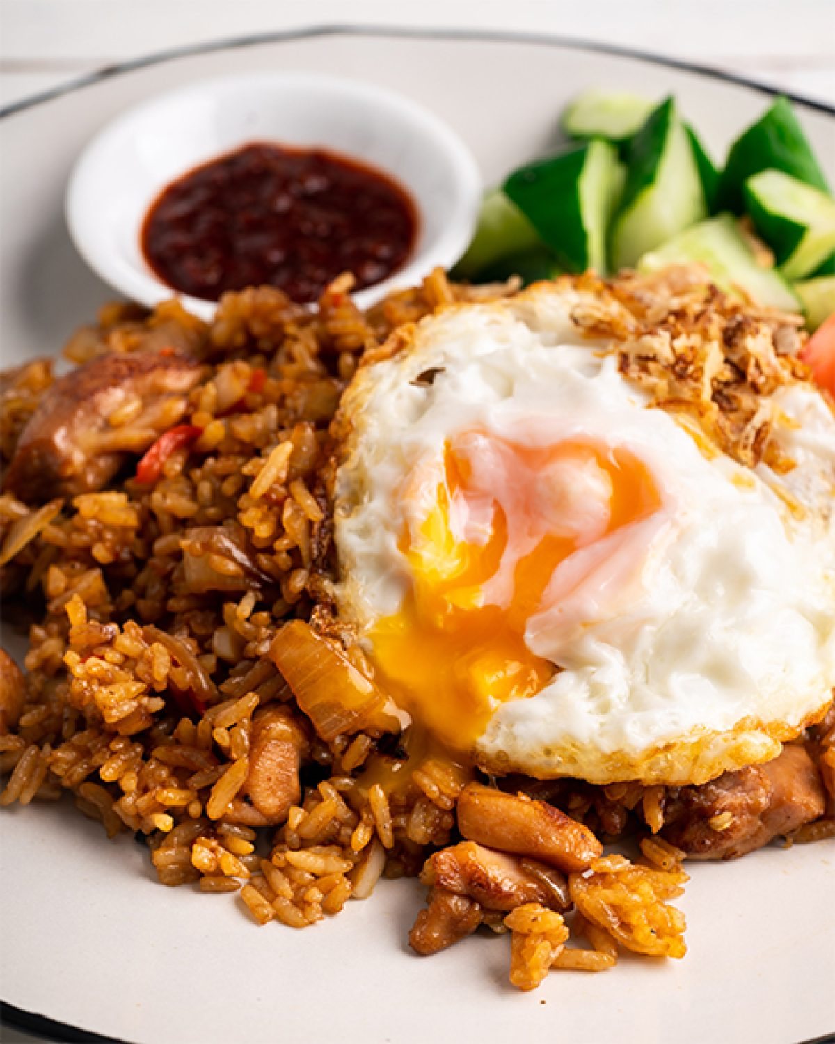 Authentieke nasi goreng