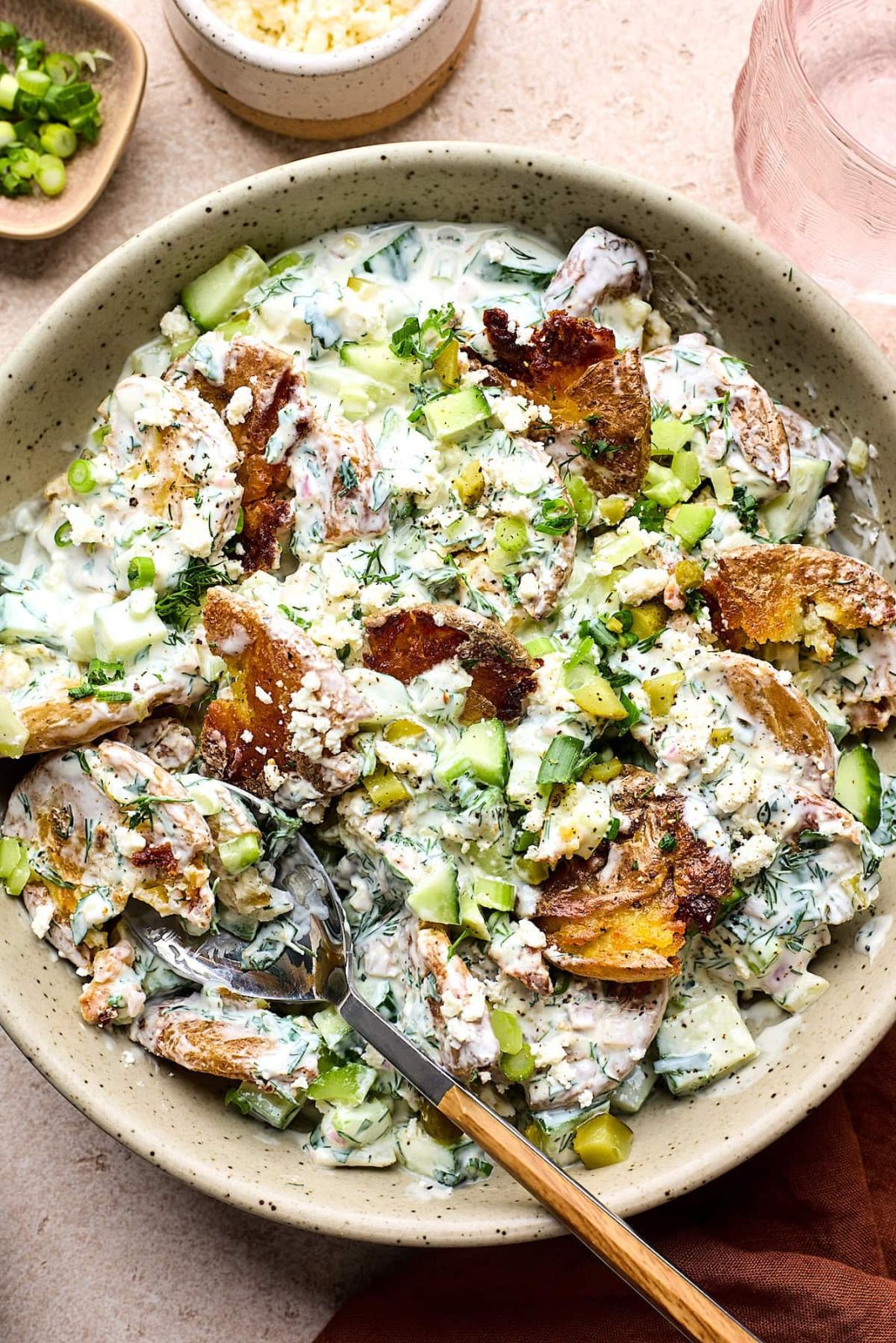 Smashed Potato Salad Recipe